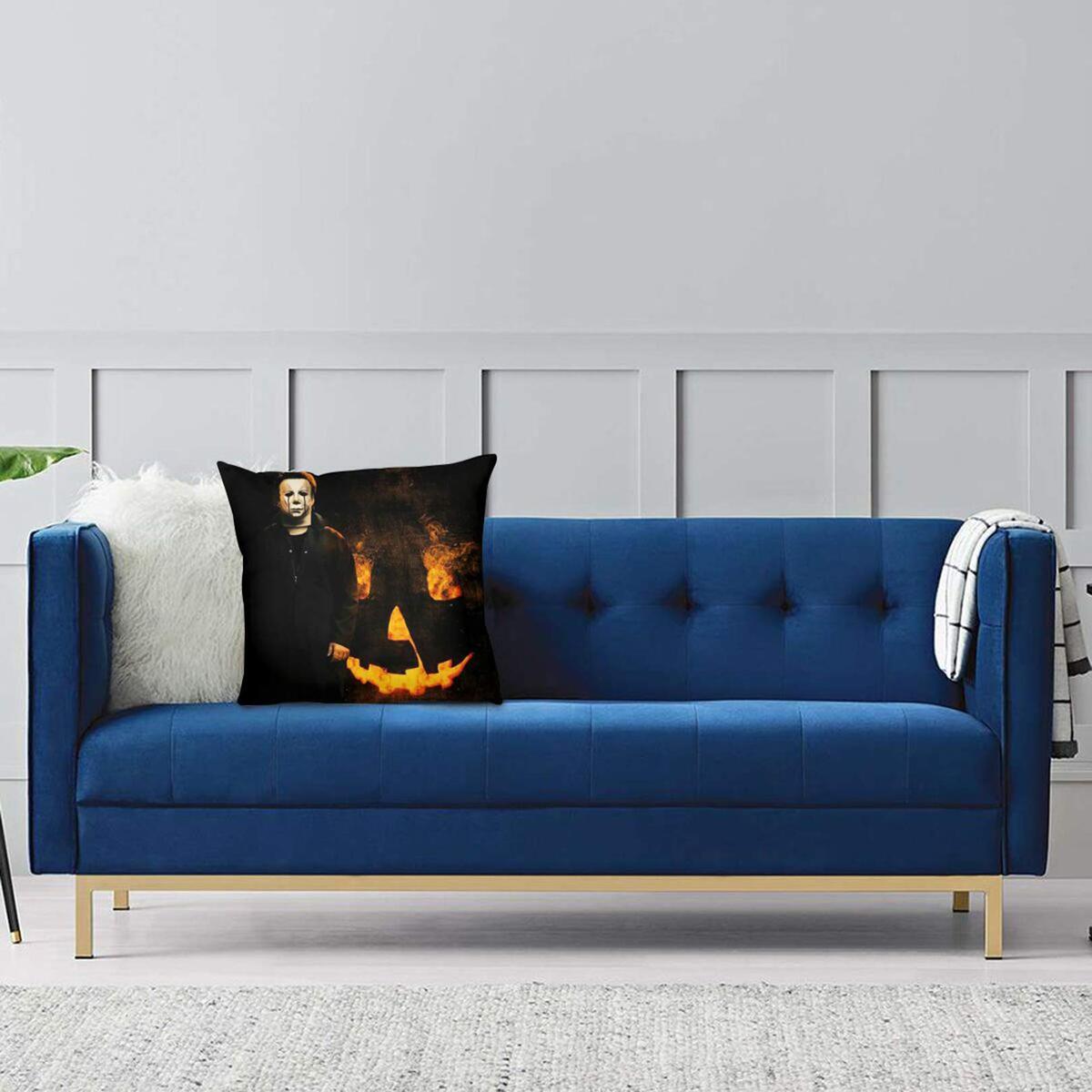 Michael Myers Pillow Halloween Pumpkin Michael Myers Pillow Halloween Pumpkin