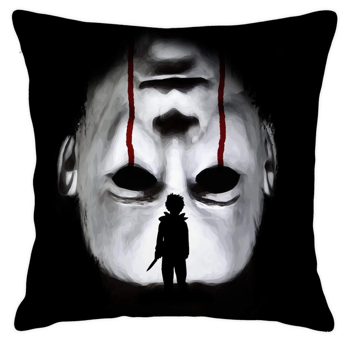 Decorative Happy Halloween Michael Myers Pillow Decorative Happy Halloween Michael Myers Pillow