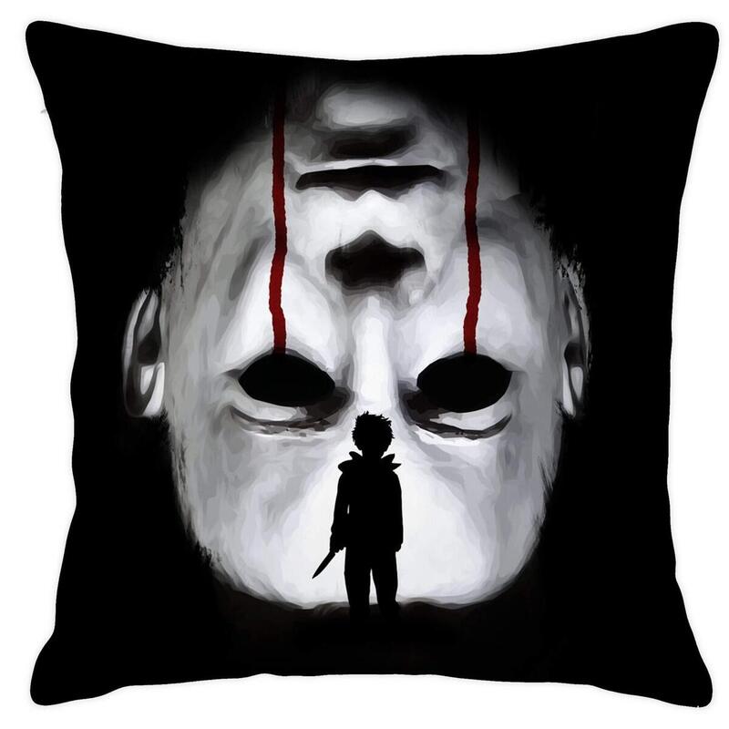 Decorative Happy Halloween Michael Myers Pillow Decorative Happy Halloween Michael Myers Pillow