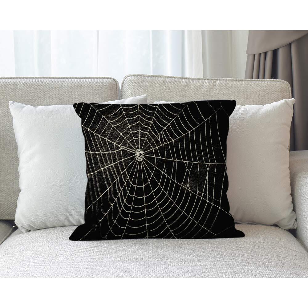 Halloween Spider Throw Pillow Halloween Spider Throw Pillow