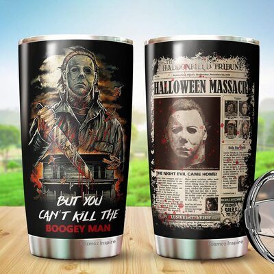 Halloween Michael Myers Horror Character Tumbler Halloween Michael Myers Horror Character Tumbler