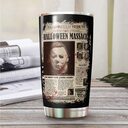 Halloween Michael Myers Horror Character Tumbler