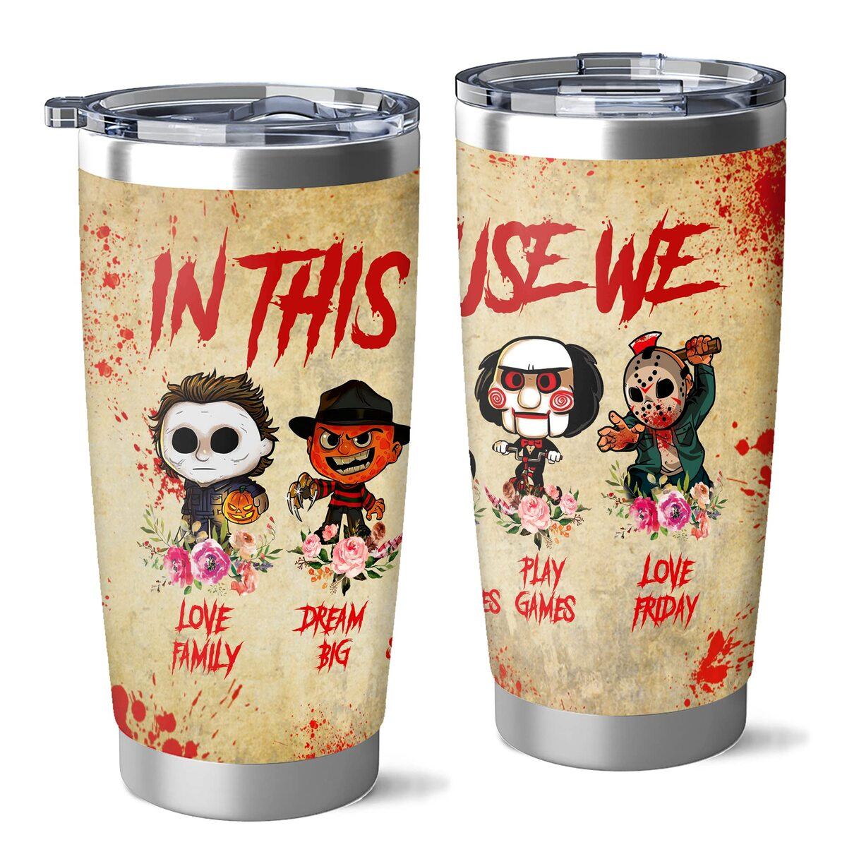 Halloween Love Family Dream Tumbler