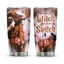 Halloween Witch Pumpkin Butterfly Tumbler Halloween Witch Pumpkin Butterfly Tumbler
