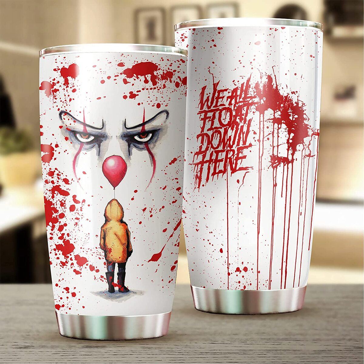 Halloween Smile Pennywise Tumbler