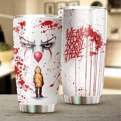 Halloween Smile Pennywise Tumbler