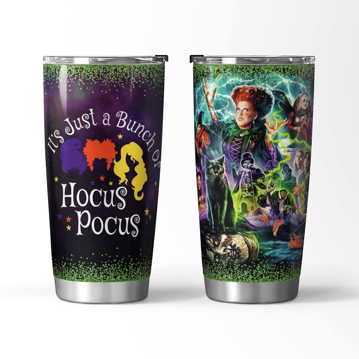 Hocus Pocus Just A Bunch Witch Halloween Tumbler