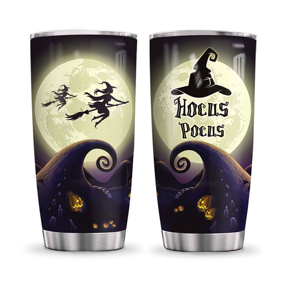 Hocus Pocus Halloween Boo Ghost Tumbler