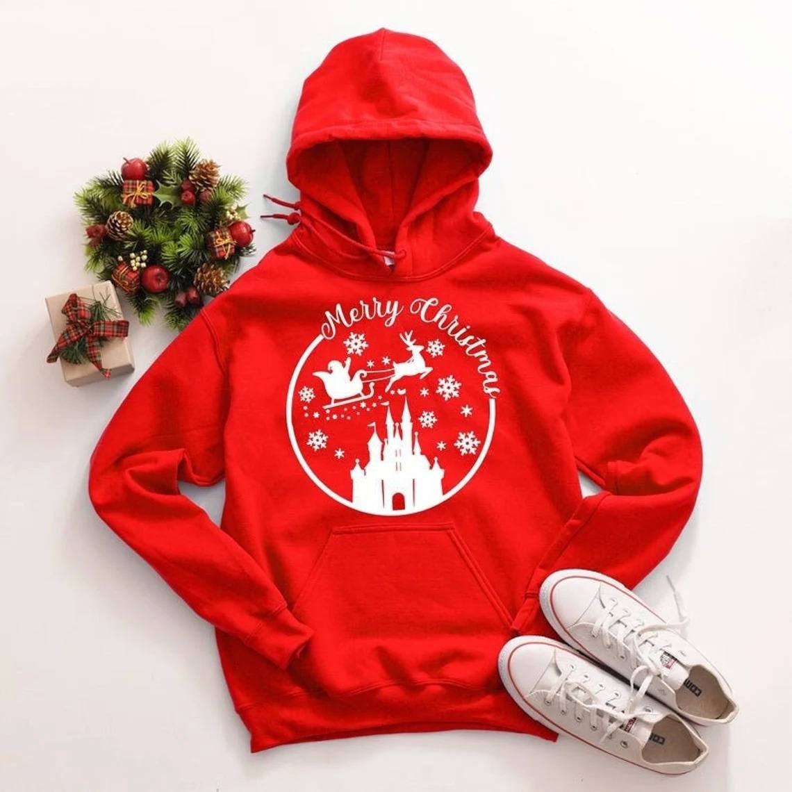 Vintage Merry Christmas Hoodie