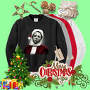 Michael Myers Christmas Santa Hat Sweatshirt Michael Myers Christmas Santa Hat Sweatshirt