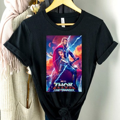 Marvel Thor Love and Thunder T-Shirt Marvel Thor Love and Thunder T-Shirt