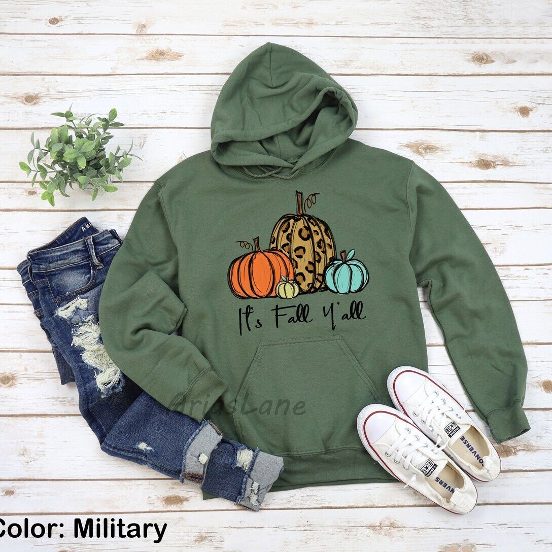 Thanksgiving It's Fall Yall Hoodie Thanksgiving It's Fall Yall Hoodie