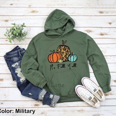 Thanksgiving It's Fall Yall Hoodie Thanksgiving It's Fall Yall Hoodie