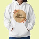 Vintage Happy Thanksgiving Hoodie Vintage Happy Thanksgiving Hoodie