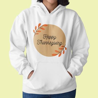 Vintage Happy Thanksgiving Hoodie