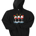 Wine Christmas Hoodie