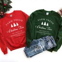 Farm Fresh Christmas Trees Sweatshirt