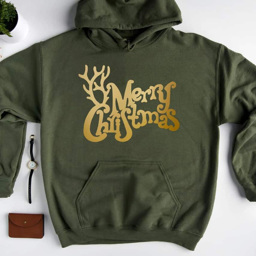 Merry Christmas Reinder Hoodie Merry Christmas Reinder Hoodie