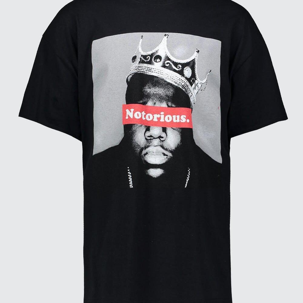 Notorious B.I.G. Biggie Smalls Adult T-Shirt Notorious B.I.G. Biggie Smalls Adult T-Shirt
