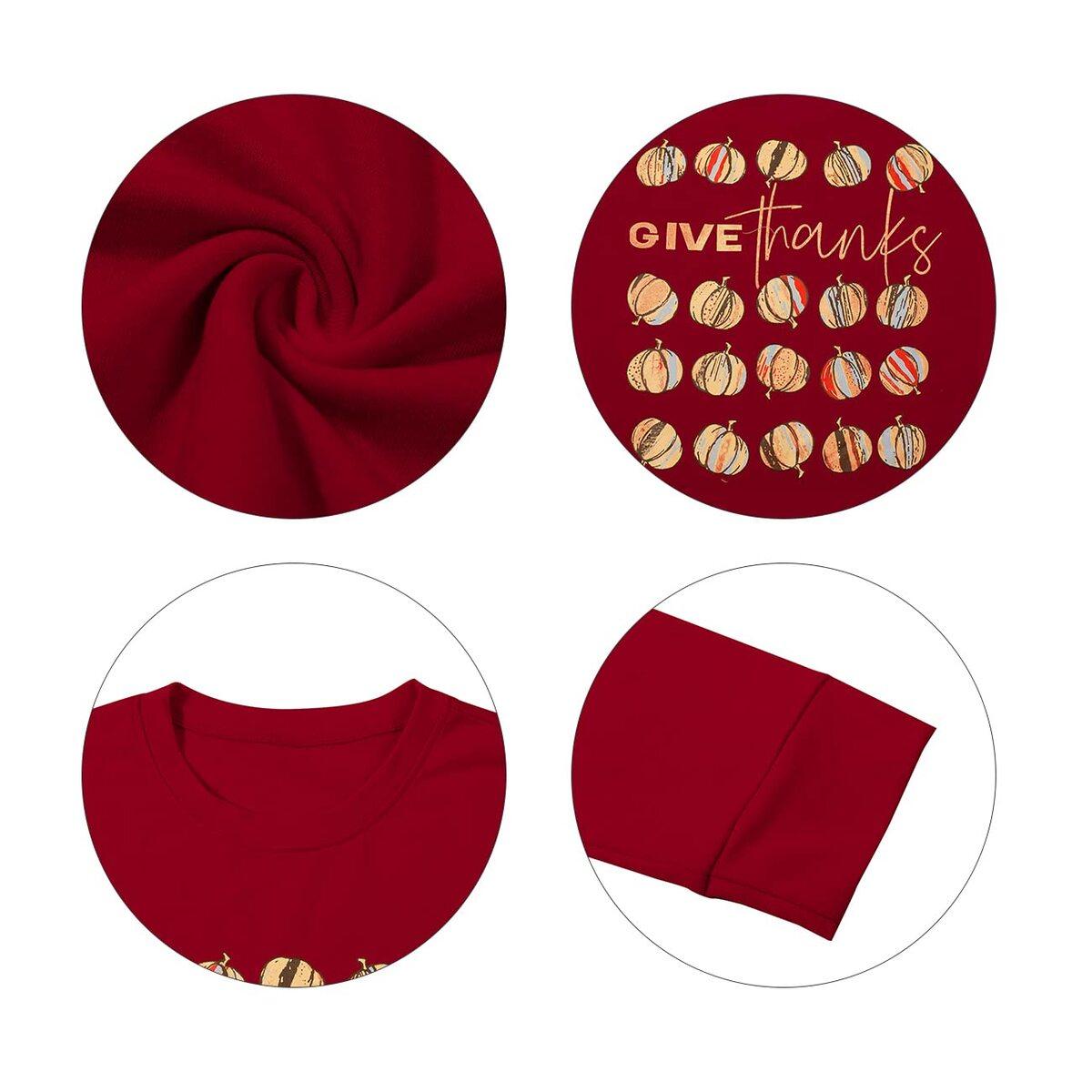 Give Thanks Pumpkin Thanksgiving Sweatshirt Give Thanks Pumpkin Thanksgiving Sweatshirt