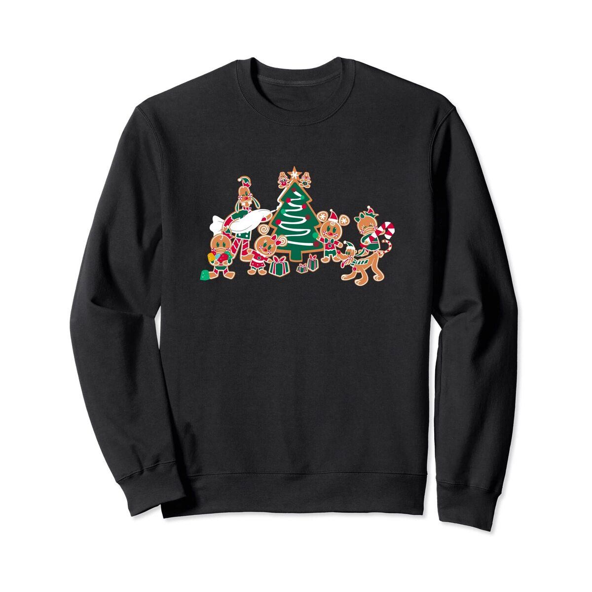 Disney Mickey Minnie Christmas Tree Sweatshirt Disney Mickey Minnie Christmas Tree Sweatshirt