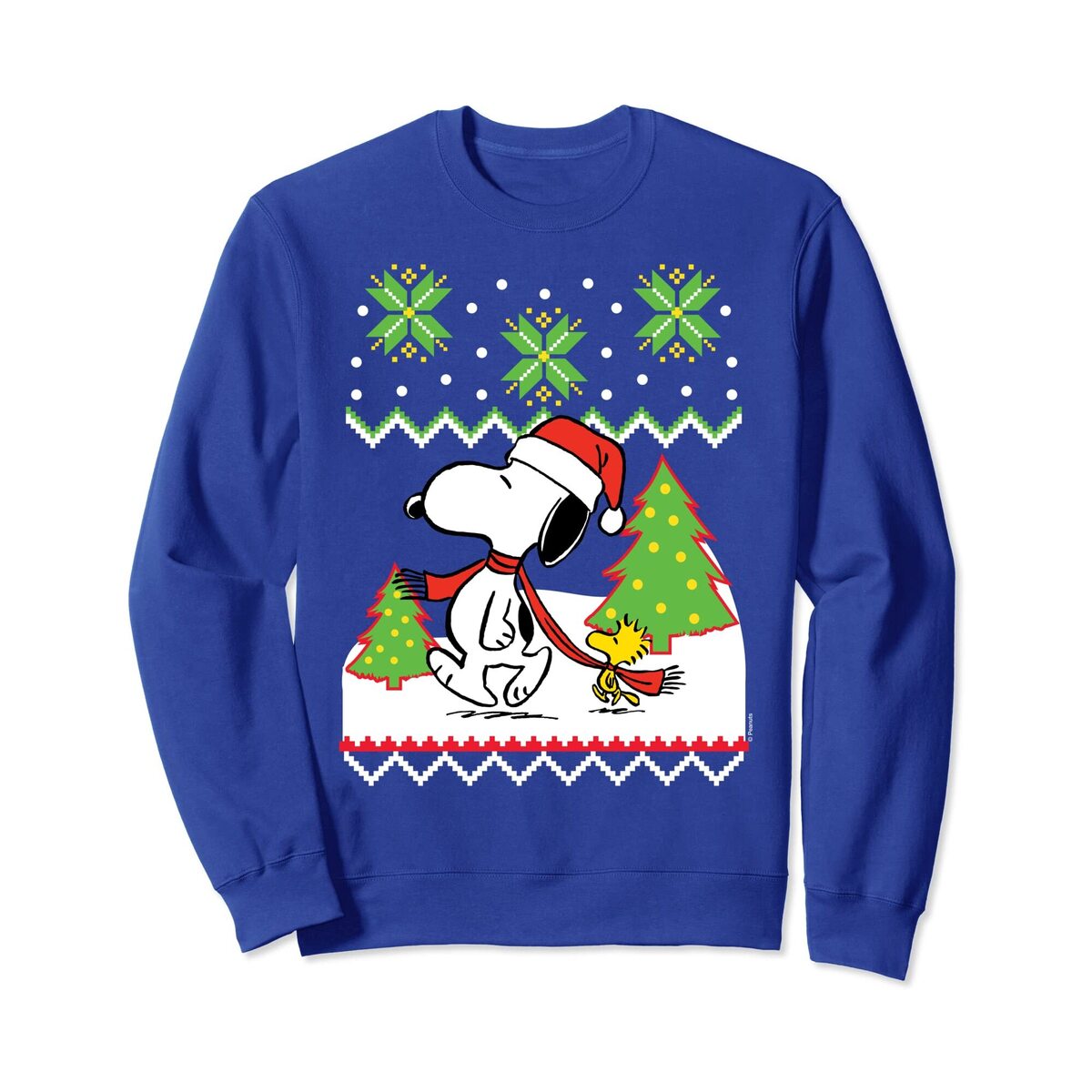 Christmas Peanuts Santa Snow Snoopy Woodstock Sweatshirt Christmas Peanuts Santa Snow Snoopy Woodstock Sweatshirt