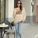 Thanksgiving Thankful Blessed Pullover Sweatshirt