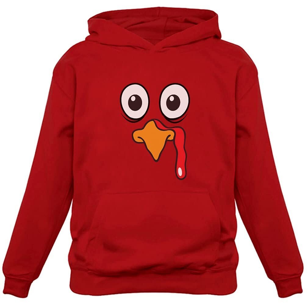 Thanksgiving Teen Funny Turkey Face T-Shirt Thanksgiving Teen Funny Turkey Face T-Shirt