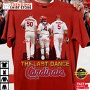 Yadi Waino Pujols One Last Run 2022 The Final Ride, The Last Dance, Cardinals Baseball T-Shirt Yadi Waino Pujols One Last Run 2022 The Final Ride, The Last Dance, Cardinals Baseball T-Shirt