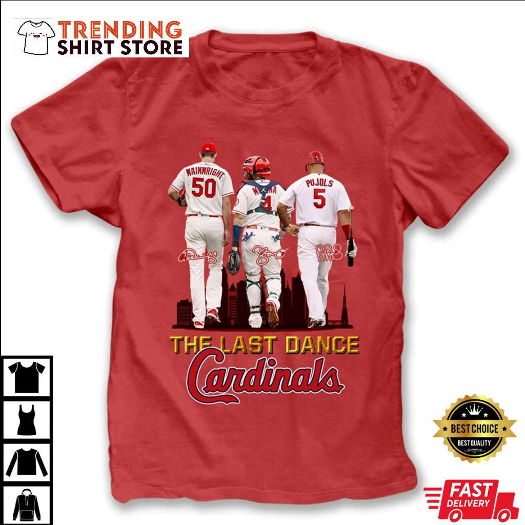 Yadi Waino Pujols One Last Run 2022 The Final Ride, The Last Dance, Cardinals Baseball T-Shirt Yadi Waino Pujols One Last Run 2022 The Final Ride, The Last Dance, Cardinals Baseball T-Shirt