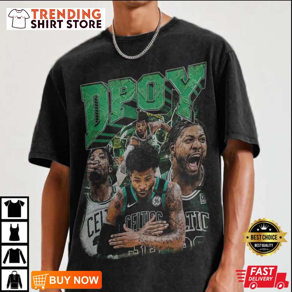 Celtics NBA Champions, Dpoy 2022, Marcus Smart T-Shirt Celtics NBA Champions, Dpoy 2022, Marcus Smart T-Shirt
