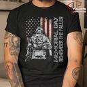 Memorial Day Remember The Fallen Veteran Military Vintage T-Shirt Memorial Day Remember The Fallen Veteran Military Vintage T-Shirt