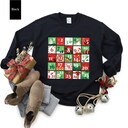 Funny Christmas Calendar Sweatshirt Funny Christmas Calendar Sweatshirt