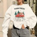 Vintage Christmas Tree Farm Sweatshirt