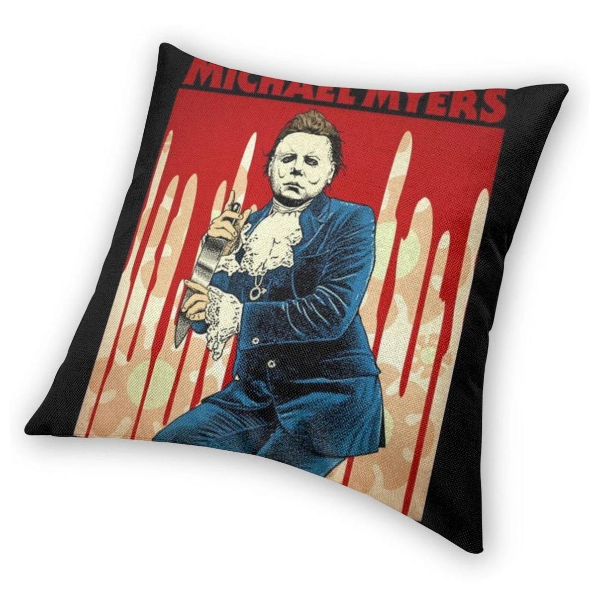 Halloween Michael Myers Funny Pillow Halloween Michael Myers Funny Pillow