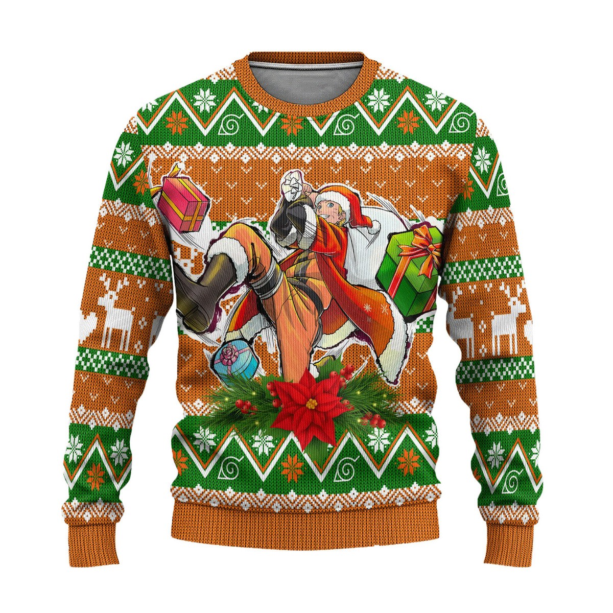 Naruto Uzumaki Ugly Christmas Sweater Ugly Christmas Sweater