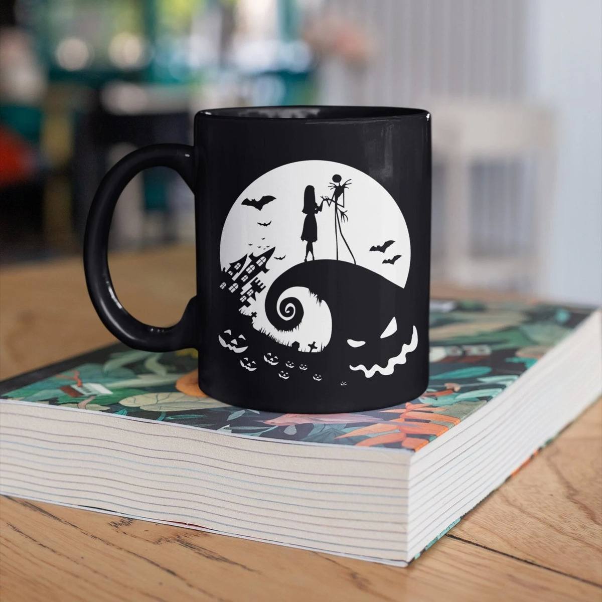 Jack Skellington and Sally Romantic Mug Jack Skellington and Sally Romantic Mug