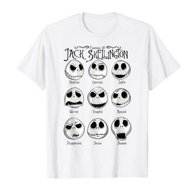 Jack Skellington Emotions T-Shirt Jack Skellington Emotions T-Shirt
