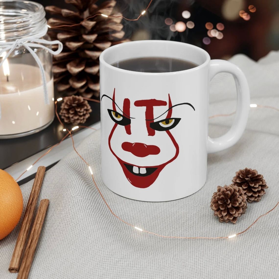 Pennywise Halloween Horror Mug