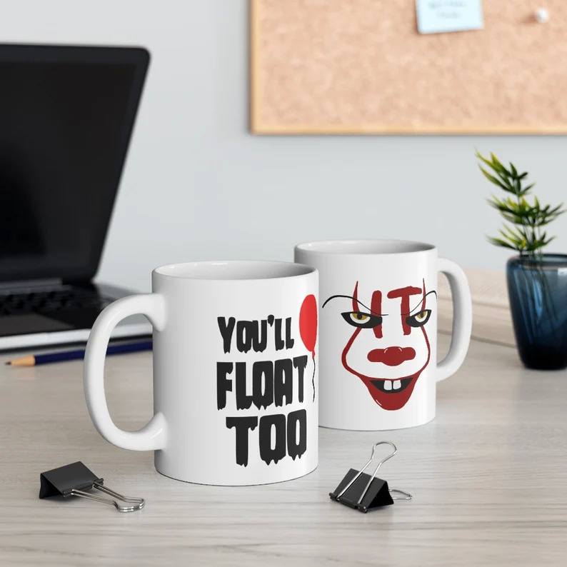 Pennywise Halloween Horror Mug Pennywise Halloween Horror Mug