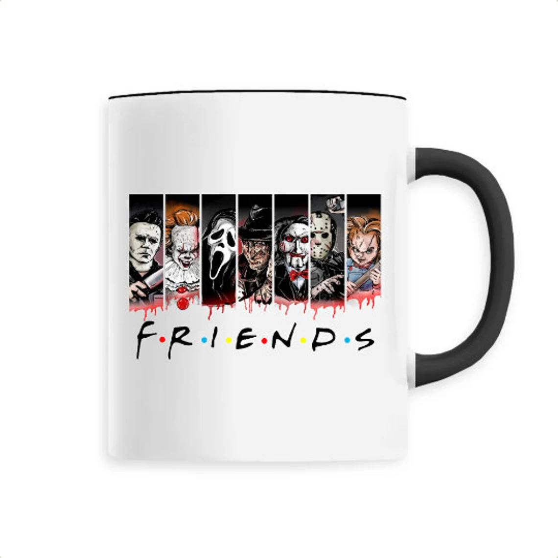 Halloween Friends Horror Mug Halloween Friends Horror Mug