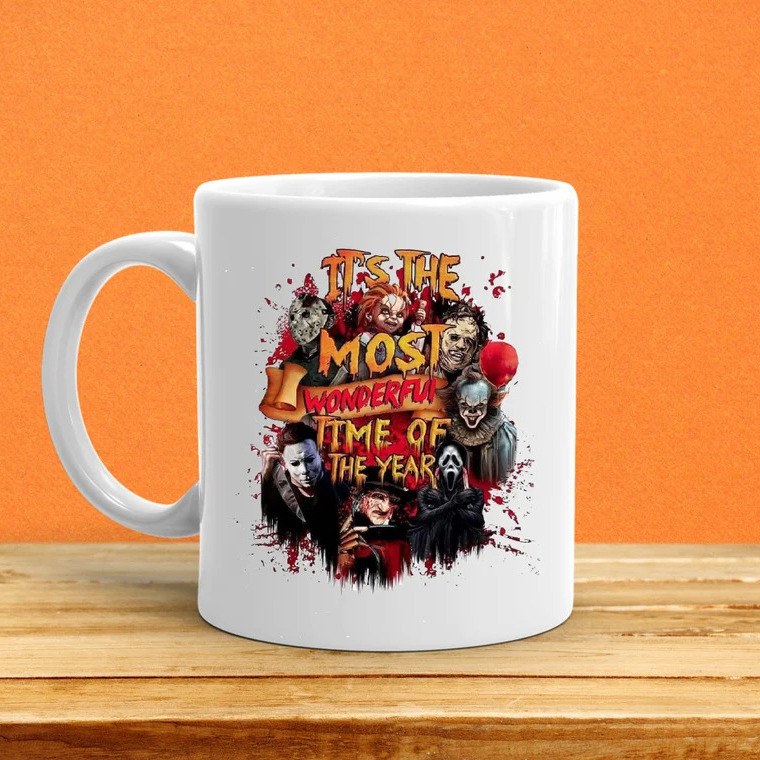 Friends Horror Halloween Mug Friends Horror Halloween Mug