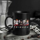 Friends Halloween Horror Movie Killers Mug Friends Halloween Horror Movie Killers Mug