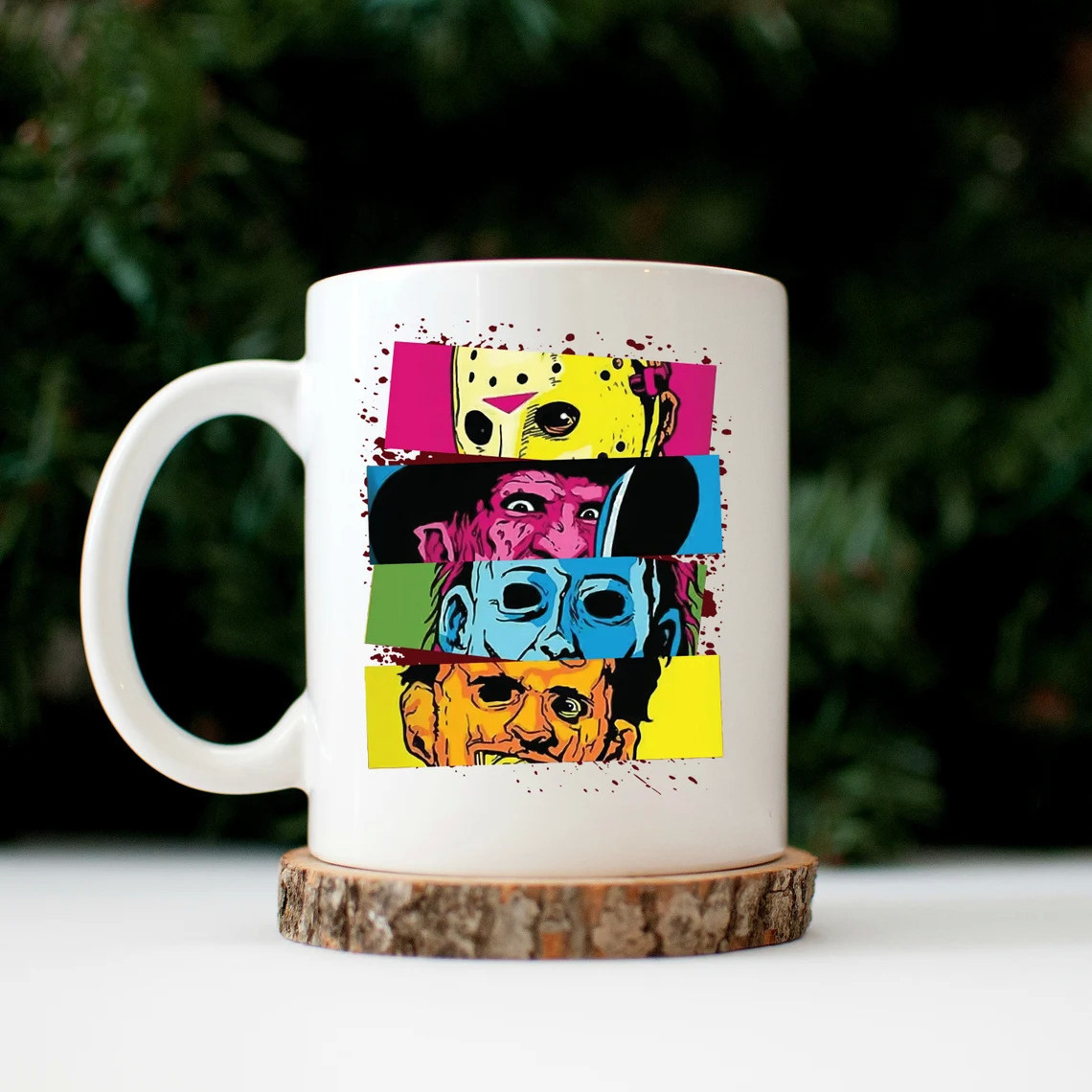 Halloween Serial Killer Friends Horror Mug