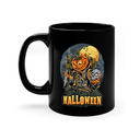 Scary Pumpkin Halloween Mug Scary Pumpkin Halloween Mug