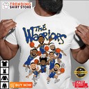 Golden State Warriors Cartoon T-Shirt Golden State Warriors Cartoon T-Shirt