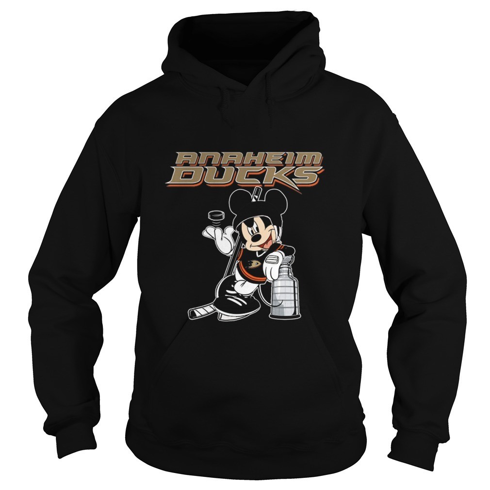 Hockey Mickey Anaheim Ducks T-Shirt Hockey Mickey Anaheim Ducks T-Shirt