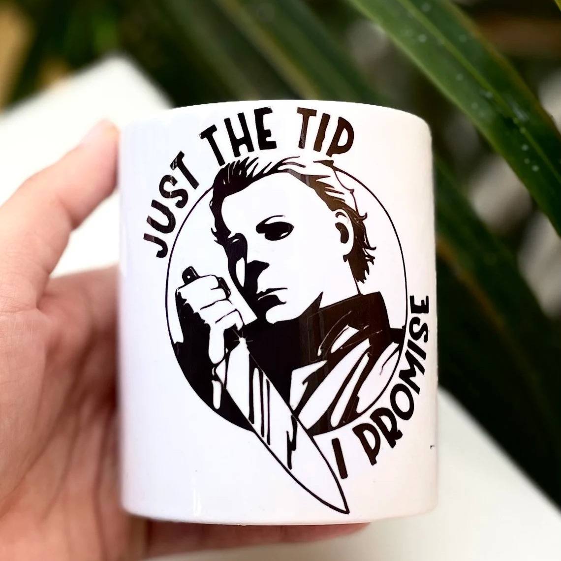 Michael Myers Just The Tip Halloween Mug