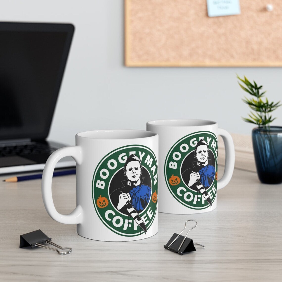 Michael Myers Boogeyman Coffee Mug Michael Myers Boogeyman Coffee Mug