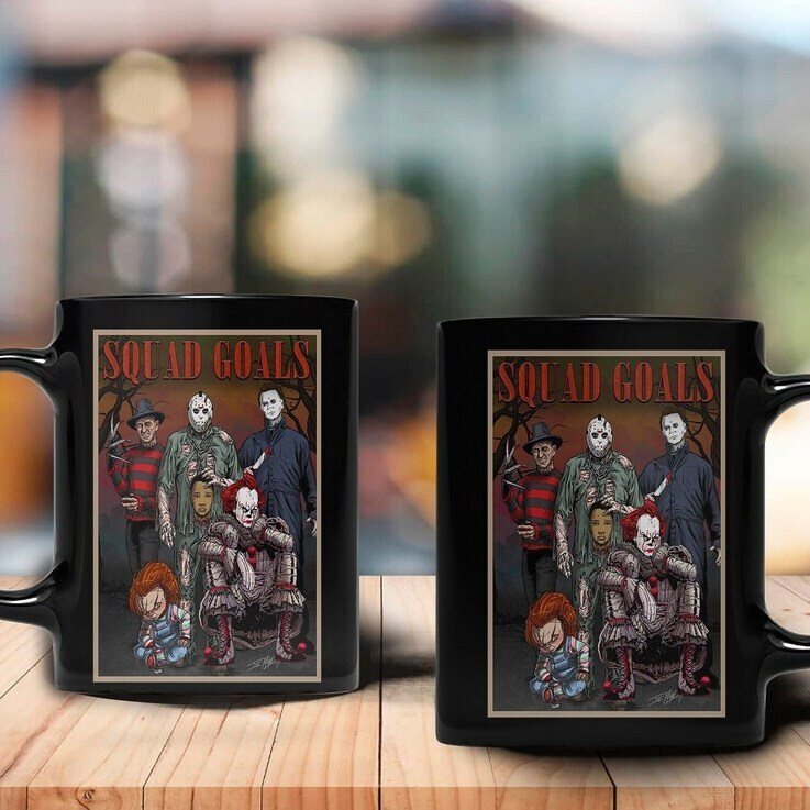 Halloween Horror Squad Goals Serial Killer Mug